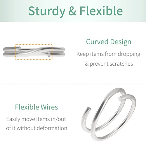 Pawfly 200 Pack 1/2 Inch Mini Split Jump Ring with Double Loops Small Metal Rings Connectors for Jewelry Necklaces Bracelets Earrings Crafts Ornaments and DIY Arts - size: 1/2 Inch,200 PCS