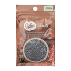 John Bead 25g Cylin Beads Grey Glow in Dark AB 11/0 Glass Cylindrical Seed Beads for Jewelry Bracelets Necklaces Earrings Making Embroidery - color: Grey Glow in Dark AB