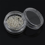 BEADIA 925 Sterling Silver Jump Rings 0.4x3mm 200pcs for Jewelry Making Findings - size: 0.4x3mm