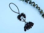 XIANNVXI Black Obsidian Beads, Natural Chip Stone Beads 400Pcs Crystal Bead 5-8mm Irregular Healing Crystal Loose Rocks for DIY Jewelry Making - color: A-Black Obsidian