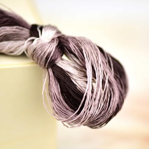 Natural 100% Mulberry Handmade Embroidery Silk Thread Silk Floss (23) - color: 23