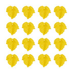 Crafans 100Pcs Frosted Acrylic Leaf Charms Spring Autumn Leaf Pendants Maple Leaves Beads Plant Petal Charms for Jewelry Making (Lawn Green) - color: Lawn Green