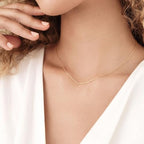 Solid 18K Gold Plated 925 Sterling Silver Chain Necklace for Women, 1.1mm Thin Dainty Cable Chain Non Tarnish & Sturdy Women's Chain Necklace 14/16/17/18/20/22/24 Inches - color: Yellow Gold, size: 20 Inch (Men's Average Length)