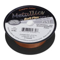 Soft Flex 21 Strand Beading Wire - Fine 0.14 Diameter - 30 Feet Design Wire - style: Copper Nylon