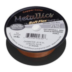 Soft Flex 21 Strand Beading Wire - Fine 0.14 Diameter - 30 Feet Design Wire - style: Copper Nylon
