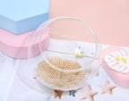 Round Glass Beads Penta Angel 2200Pcs 2mm Mini Craft Loose Spacer Pony Beads for Earring Bracelets Necklace Waist Beads Jewelry Making(Champagne) - color: Champagne