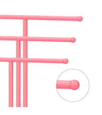 AUTODECO Jewelry Organizer Stand 3 Tier Tabletop Bracelet Rings Watches Necklace Display with Tray Great for Women Pink - color: Xy011-pink