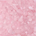 200pcs Natural Chip Stone Beads Gemstone Healing Crystal Loose Rocks Bead Irregular Glass Seed Charm Beads Drilled DIY for Jewelry Bracelet Necklace Earrings Making Crafting Supplies (Pinky, 5-8mm) - color: pink