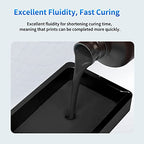 ANYCUBIC 3D Printer Resin, 405nm SLA UV-Curing Resin with High Precision and Quick Curing & Excellent Fluidity for LCD 3D Printing (Black, 1kg) - color: Black, size: 1kg