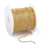33 Feet Gold Snake Chains Roll, 1mm 18K Gold PVD Plated 304 Stainless Steel Round Snake Chain Bulk Spool for Jewelry Making DIY Craft - color: 1mm Gold Round Snake Chains