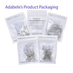 40pcs Winged Angel Large Hole Religious Loose Beads (4.5mm Hole) Antique Silver Metal Spacer for DIY Craft Jewelry Making MEC-D3 - size: Winged Angel