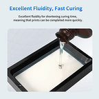 ANYCUBIC 3D Printer Resin, 405nm SLA UV-Curing Resin with High Precision and Quick Curing & Excellent Fluidity for LCD 3D Printing (Clear, 500g) - color: Clear, size: 500g