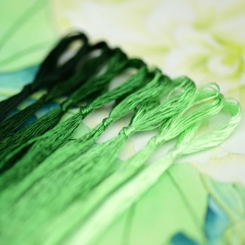 Natural 100% Mulberry Handmade Embroidery Silk Thread Silk Floss (31) - color: 31