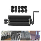 Bead Roller, Durable Sheet Metal Fabrication Bead Roller w/6 Set Dies, 18GAL Capacity Automotive Industry Flaring Tool Beading Machine, 18" Throat Depth Forward Reverse Rotary Machine