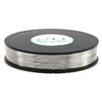 NK Jewelry Making Wire Stainless Steel 316L Soft Annealed AWG 22 24 26 27 28 29 30 32 34 36 38 40 Gauge (SS316L 26Ga 500Feet, 1) - size: SS316L 26Ga 500Feet