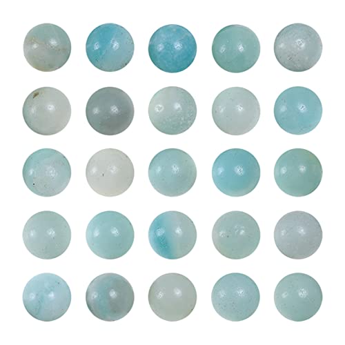 8mm Amazonite Beads for Jewelry Making Light Blue Crystal Beads Bracelets Natural Stone Amazon Beads Round Gemstone Loose Beads - color: Blue Amazonite, size: 8mm