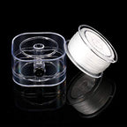 Yaomiao 90 m 0.8 mm Elastic String Elastic Bead Cord Clear Stretchy Bracelet Beading Thread with Beading Needle for Jewelry Bracelet Making