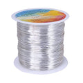 203 Feet Tarnish Resistant Copper Wires 24 Gauge/0.5mm Jewelry Craft Wires Beading Wire for Jewelry Making, Wire Wrapping and Crafting(Silver) - color: 1Silver, size: 24 Gauge
