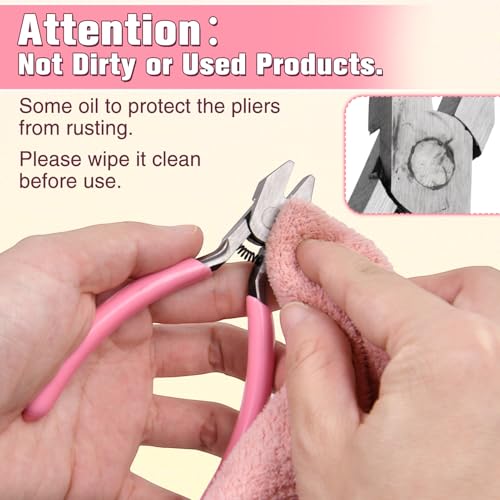 4.4" Mini Short Flat Nose Pliers for Jewelry Making Small Duck Billed Pliers Smooth Jaws Flat Plier Wire Straightener Jewelry Making Tools for Wire Bending Straightening Craft DIY Supplies - style: Short Flat Nose Pliers