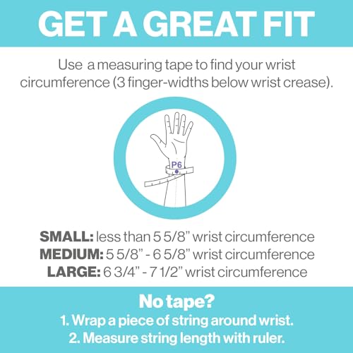 Blisslets Acupressure Relief Band - Wind & Waves Collection - Stylish Wellness Bracelets for Queasiness Relief | Travel, Pregnancy, Cruise (Cobalt/Camel, Large - 6 3/4" - 7 1/2") - color: Cobalt/Camel, size: Large - 6 3/4" - 7 1/2"
