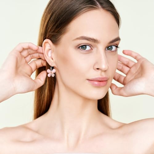 Angoily Earring Hooks 100Pcs Silver Ear Hook Beads with Ball and Coil Titanium Hypoallergenic Earring Findings for DIY Jewelry Making and Women S Dangle Wear Accessories 0.78X0.70 Inch