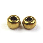 Craftdady 12/0 Metallic Round Glass Seed Beads 2mm Copper Plated Tiny Loose Ball Pony Spacer Beads About 5000Pcs for Jewelry Making Hole: 0.5mm - color: Metallic Copper Plated, 2mm