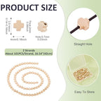 202 Pcs Hematite Cross Beads for Jewelry Making 4mm Natural Gemstone Hematite Beads Small Cross Crucifix Bead Charms for Women Men Bracelet Necklace Jewelry Making - color: Light Gold-Hematite