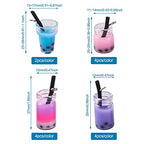 Cheriswelry Cup Cake Resin Pendants Lovely Food Sweet Dessert Dangle Charms Links Hanging Ornament with Metal Loop Fruit Pendants for Key Chains Bracelet Necklace Jewelry Making - color: Mixed Color Milk Tea
