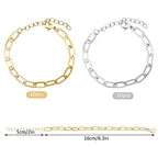 tiggell 20pcs Chain Bracelets Kit Alloy Link with Lobster Clasps for Christmas DIY Women Jewelry Findings Bracelet Making (Gold & Silver) - color: Gold & Silver