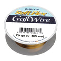 BeadHobby Soft Flex 26 Gauge Craft Wire - 27 Meters - Jewelry Wire with Tarnish Resistant Silver Plating - style: Bronze