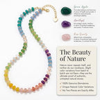 Gmai Layered Beaded Necklace for Women Colorful Trendy Snake Chain Circle Pendant Choker Gold Chain Adjustable Length Bohemian Rainbow Stackable Necklaces Jewelry Gift - style: Green yellow white string beads