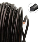 The Beadsmith Square Craft Wire - Medium Temper Beading Wire, Black Color, 18 Gauge, 7 Yards - color: Black, size: 18 Gauge, 7 Yard Coil