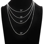 30 Pack Necklace Chains 2mm Stainless Steel Link Cable Chain Necklace Bulk for DIY Jewelry Making Supplies (20 Inches) - color: 20 Inches