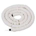 10 Strands 4mm Flat Round Polymer Clay Beads Strands Flat Disc Clay Beads Clay Spacer Bead for DIY Boho Bracelet Necklace Earring Jewelry Making (White) - color: White, 4x1mm