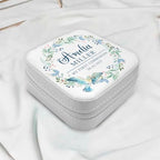 Personalized First Communion Gift for Girls – Custom Jewelry Box with Name & Date, Elegant Keepsake for First Holy Communion - color: Wreath