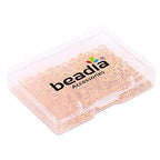 BEADIA 18K Gold Plated Jump Rings Non Tarnish 5mm 400pcs for Jewelry Making Findings - color: Gold, size: 0.7x5mm