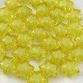 50pcs 18mm Acrylic Star Beads Spacer Beads for DIY Jewelry Making Bracelet Necklace Key Chains Handmade Craft(Lemon Yellow) - color: Lemon Yellow, size: 18mm