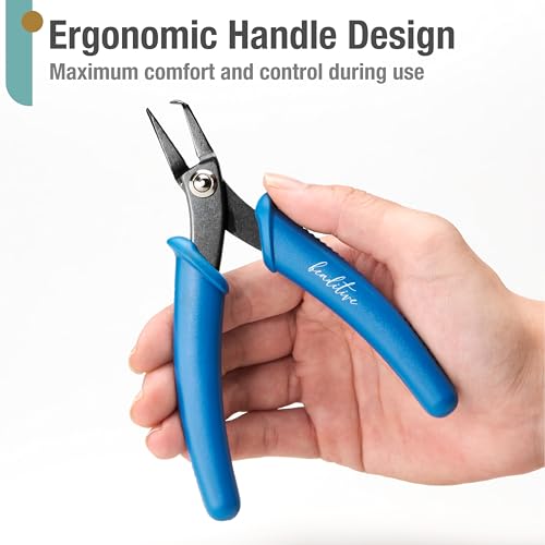 Beaditive Split Ring Pliers | Jewelry Making, Beading, Crafting | High-Carbon Steel | 5-Inch (Lake Blue) - color: Lake Blue