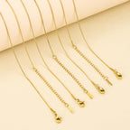 SMYHTGLIF 12 pcs 20 Inches Stainless Steel Jewelry Chain Necklace Bulk Gold Snake Necklace Chain with Adjustable Extender - color: Gold Snake, size: 20 inches