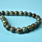 150pcs 8mm African Turquoise Beads, Natural Gemstone Beads Round Loose Beads for Jewelry Making Energy Healing Power Stones - color: African Turquoise, size: 8mm