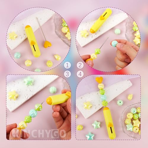 10 Pack Beadable Letter Openers Blanks Heart Metal Beaded Envelope Opener for Slitter Mail 10 Colors - color: 10 Colors