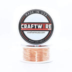 Solid Bare Copper Wire Round,Bright,Dead Soft,150 Feet 30 Gauge (Choose 25 to 100 Ft,10 to 30 Ga.) - size: 30 Gauge - 150 Feet Spool