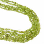 6-8mm Natural Green Peridot Nuggets Oval Free Tumbled Pebble Semi Precious Gemstone Loose Stone Beads Approx 15.5 inch for DIY Jewelry Making - color: Green Peridot