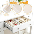 12 Pack Velvet Jewelry Trays, Stackable Drawer Organizer Inserts for Necklace, Earring, Ring, Bracelet Showcase Display and Storage, Beige, 8.27 x 4.92 x 1 Inch