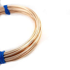 18 Gauge, 14/20 Yellow Gold Filled Wire (Round) Dead Soft 14K Gold Filled Made in USA - 25FT by CRAFT WIRE - size: 18 Gauge, style: 25 Feet