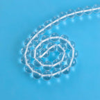 150pcs 6mm Clear Quartz Beads Natural Gemstone Beads Round Loose Beads for Jewelry Making - color: Clear Quartz, size: 6mm