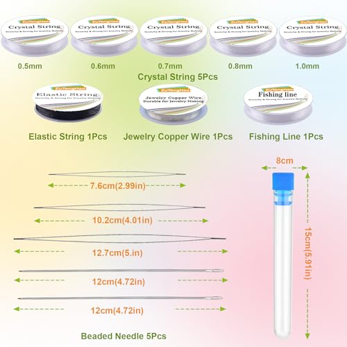 EuTengHao Bead Design Boards Mats with Bead Scoop Soft Stable Beading Mat Jewelry String Beading Needles Jewelry Organizer Tray for Jewelry DIY Making of Bracelets Necklaces Craft Supplies Tools