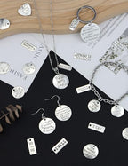 JIALEEY Motivational Charms, Wholesale Bulk Lots Inspirational Message Charm Pendants for Crafting, Jewelry Findings Making Accessory For DIY Necklace Bracelet, 30PCS