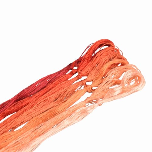 Mulberry Silk Floss Embroidery Thread Floss-Cross Stitch Threads China Silk Woven Jewelry Threads DIY Sewing Kits (07) - color: 07
