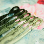 Natural 100% Mulberry Handmade Embroidery Silk Thread Silk Floss (32) - color: 32